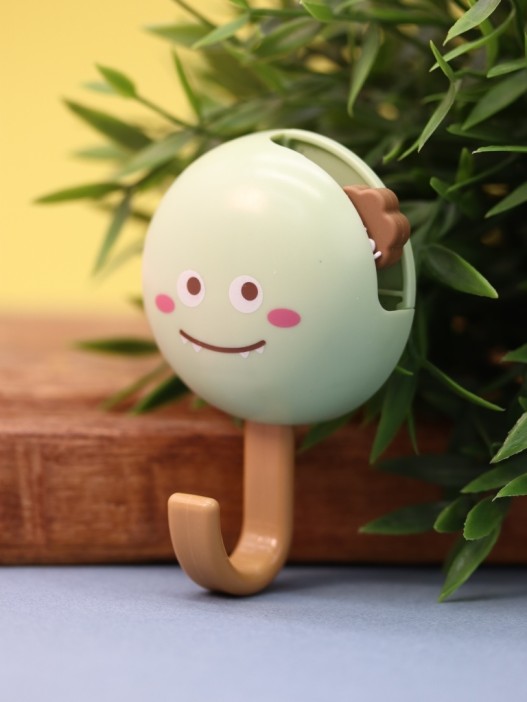 Крючок на липучке «Hello dino», green 