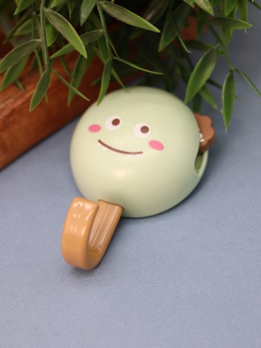 Крючок на липучке «Hello dino», green 