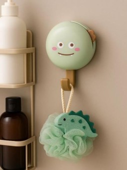 Крючок на липучке «Hello dino», green