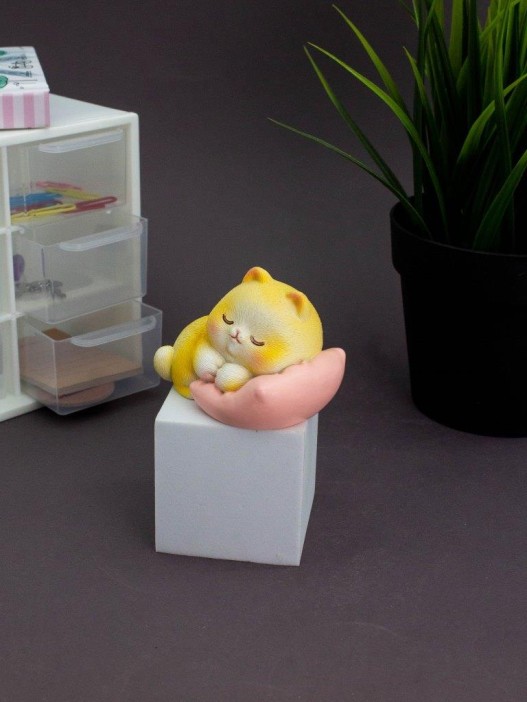 Сувенир &quot;The sleeping cat&quot;, 4.5 см 