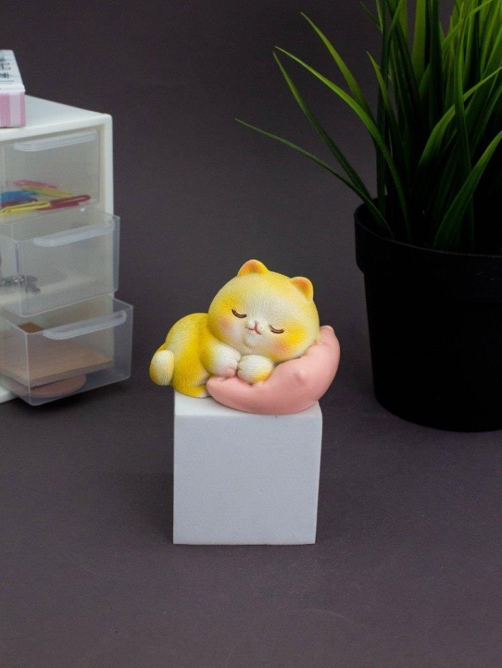 Сувенир "Спящий кот", 4,5 см