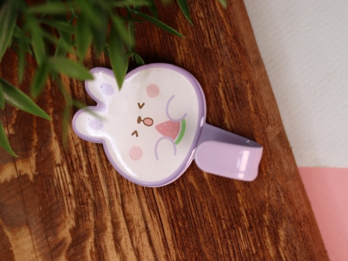 Крючок на липучке «Rabbit» 2шт, mix color 