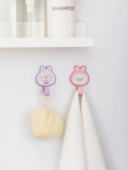 Крючок на липучке «Rabbit» 2шт, mix color