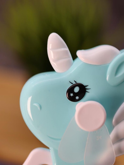 Портативный механический ручной вентилятор «Unicorn», mix, шоу-бокс 24 шт. 