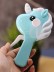 Портативный механический ручной вентилятор «Unicorn», mix, шоу-бокс 24 шт. 