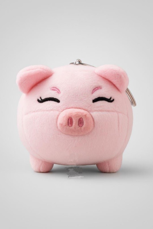 Плюшевый брелок "Cute little pig", pink 
