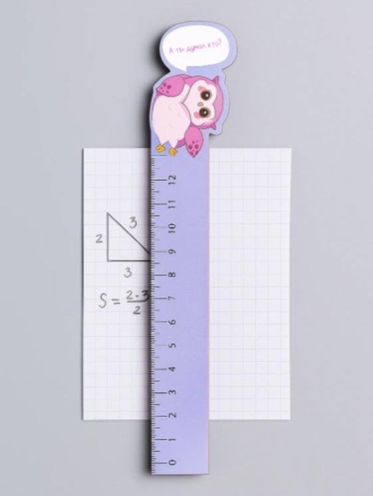 Линейка ЭКО из дерева iLikeGift «А ты думал кто?» 