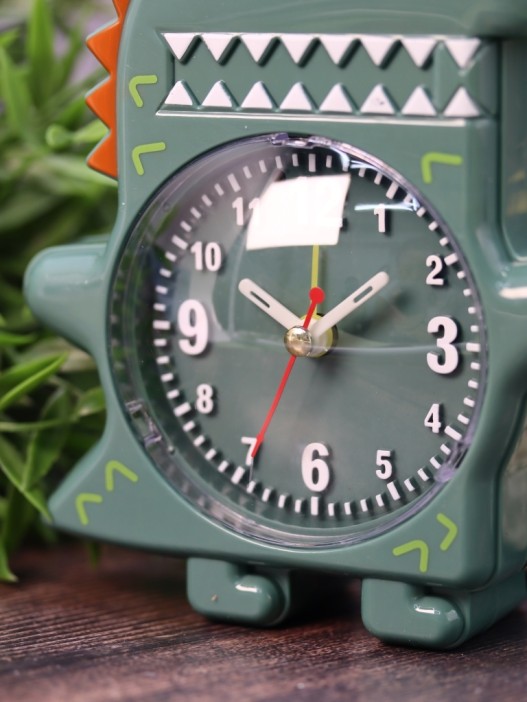 Часы-будильник «Funny crocodile», green 