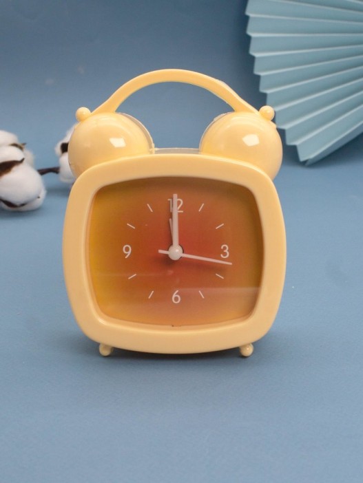 Часы-будильник «Jelly», yellow (10,5x13 см) 