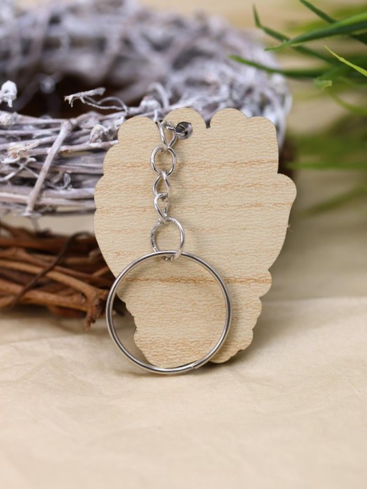 Брелок ECO из дерева LOL LAB &quot;Сердце в руках&quot; 