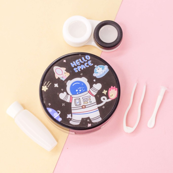 Контейнер для линз &quot;Cosmos Hello space&quot; 
