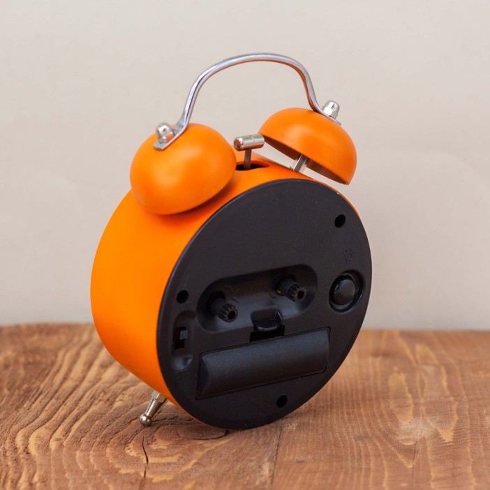 Часы-будильник "Funny drawing", orange 