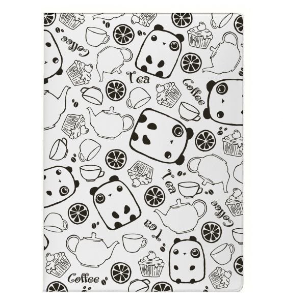 ОБЛОЖКА ДЛЯ ПАСПОРТА &quot;Tea Party&quot;, плотность 600 мкм 