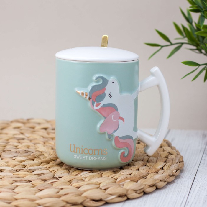 Кружка "Unicorn sweet dreams", blue (350 ml) 