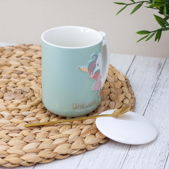 Кружка "Unicorn sweet dreams", blue (350 ml) 