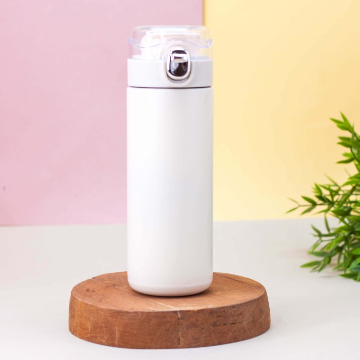 Термос "Matt tone", white (400 ml) 