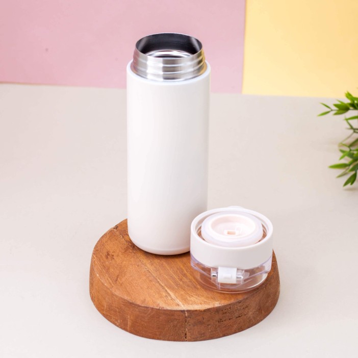 Термос "Matt tone", white (400 ml) 