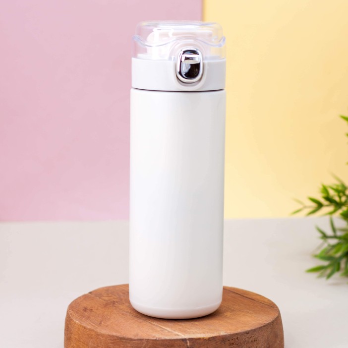 Термос "Matt tone", white (400 ml) 