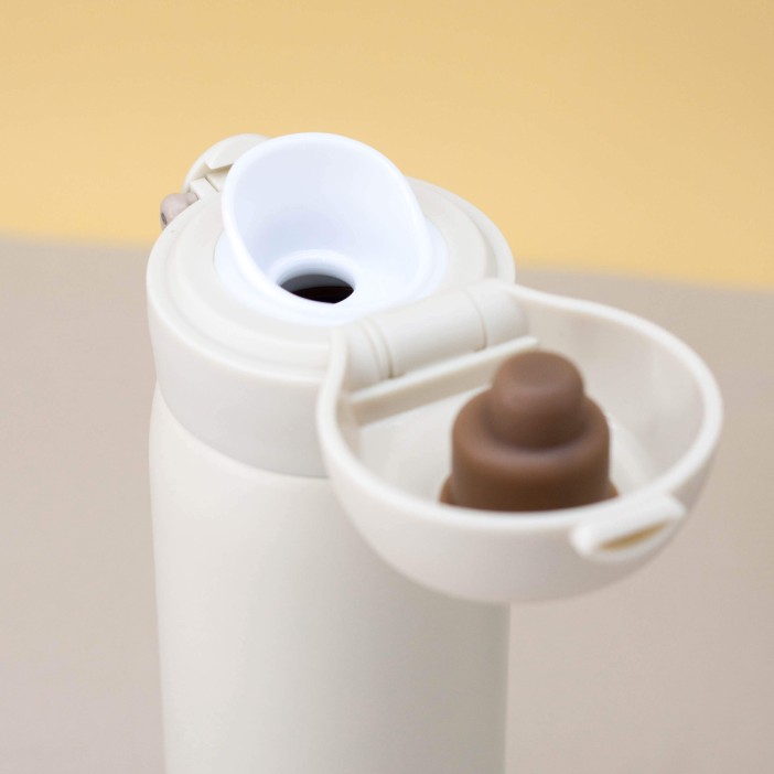 Термос "Walking bear", yellow (460 ml) 