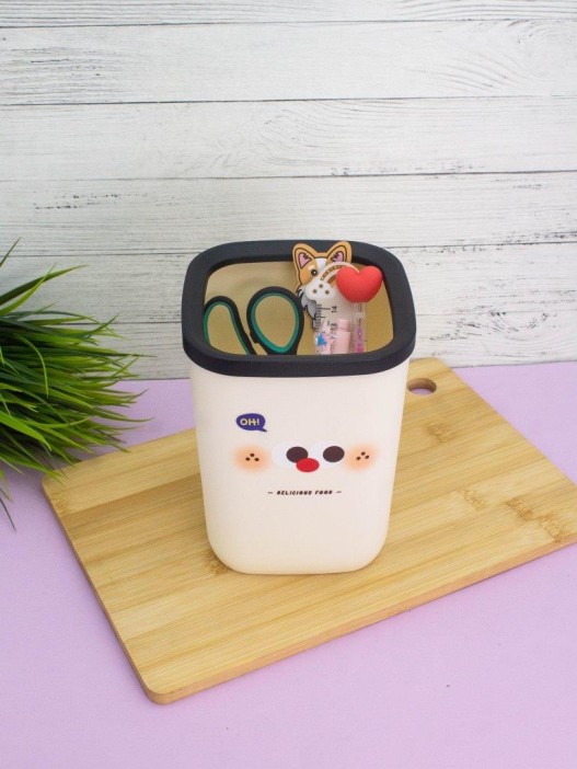 Подставка для канцелярских принадлежностей «Delicious food», white (16*12.2 см) 