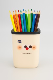 Подставка для канцелярских принадлежностей «Delicious food», white (16*12.2 см)