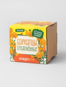 Набор для выращивания "Экокуб Magicme "Бархатцы"