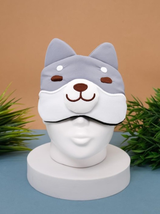 Маска для сна гелевая &quot;Head dog&quot;, gray 