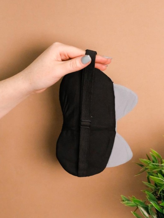 Маска для сна гелевая &quot;Head dog&quot;, gray 