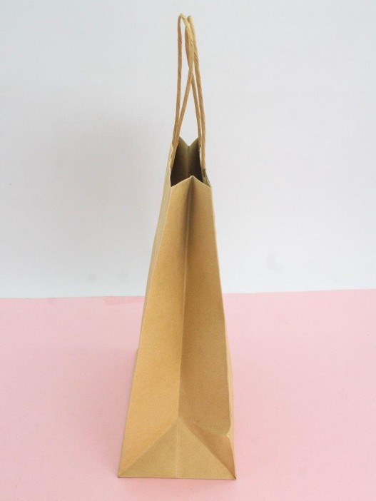 Пакет подарочный крафтовый «Katkiss», MEOW (21*25,5*10) 