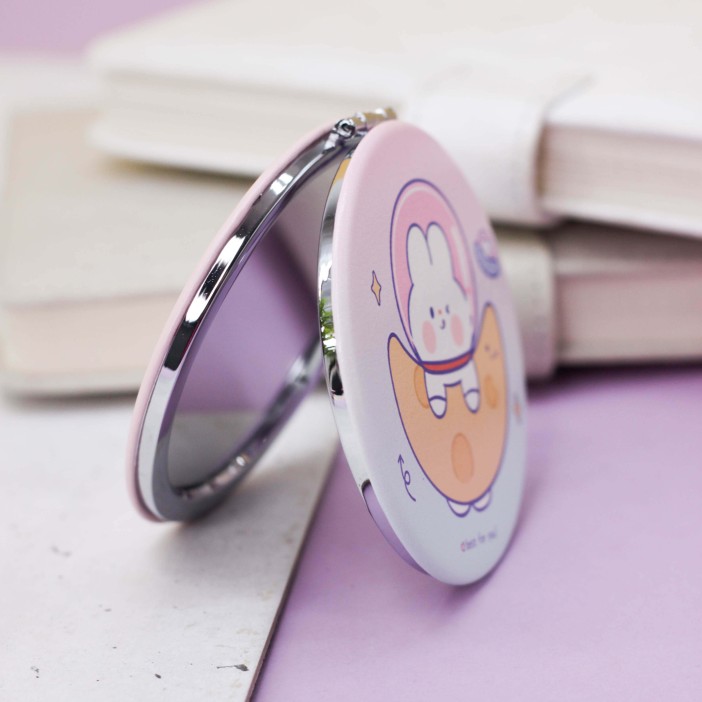 Зеркало "Hare astronaut", hung the moon 