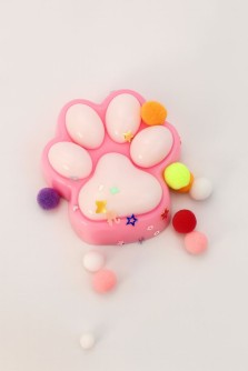 Мялка - антистресс «Нежная Таба ЛАПКА», розовая