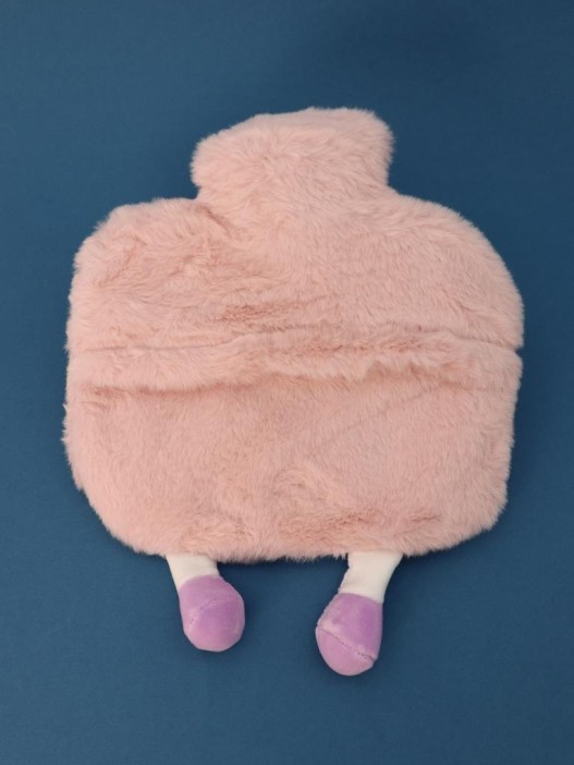 Грелка плюшевая &quot;Weirdos&quot;, pink, 1000 мл (20*20 см) 