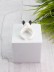 Кольцо акриловое GIRLY &quot;Dog&quot;, white (d=1,7 см) 