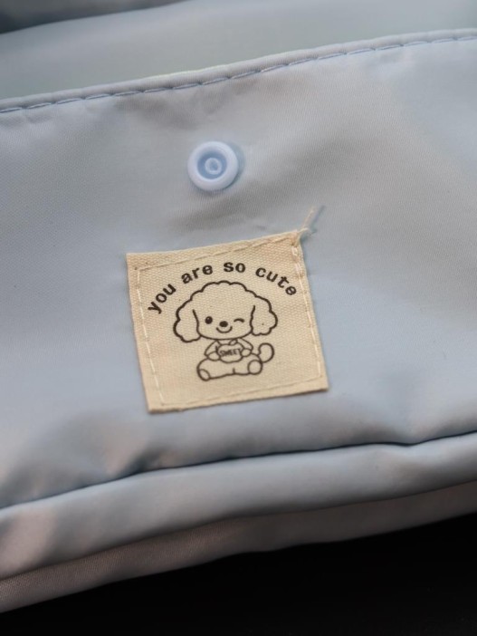 Пенал - косметичка &quot;You are so cute&quot;, blue (12*21*6,5 см) 