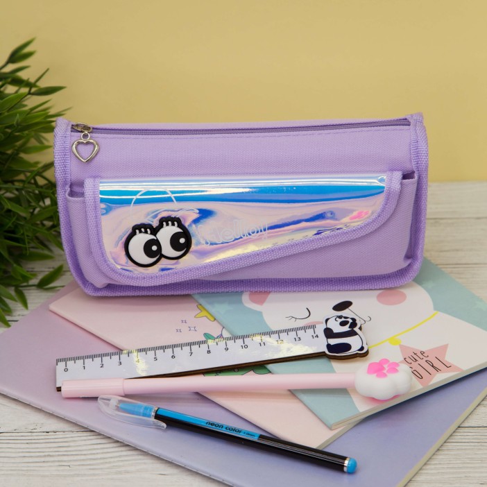 Пенал &quot;Eyes&quot;, purple 