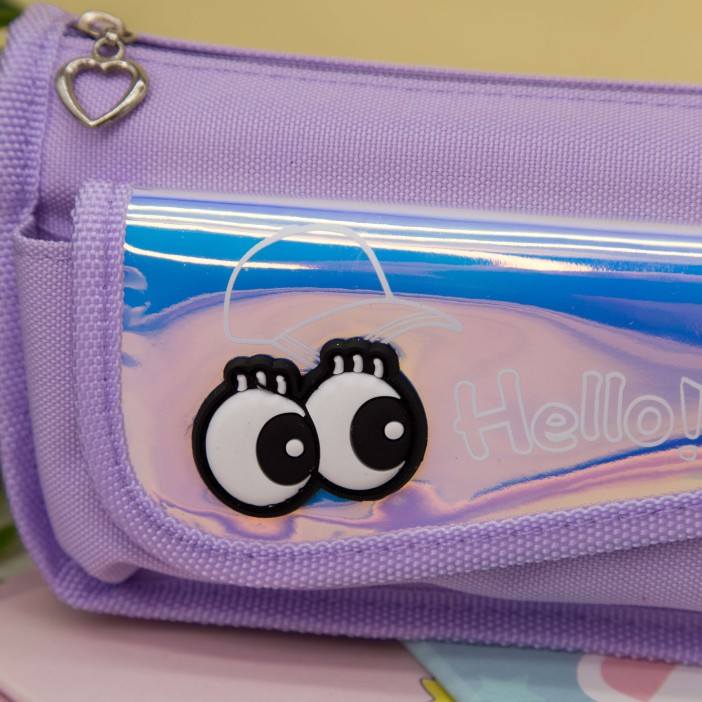Пенал &quot;Eyes&quot;, purple 