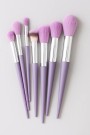 Набор кистей для макияжа "Magic 13", 13 кистей, purple