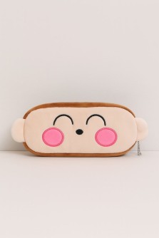 Пенал плюшевый "Monkey", brown (20*10 см)