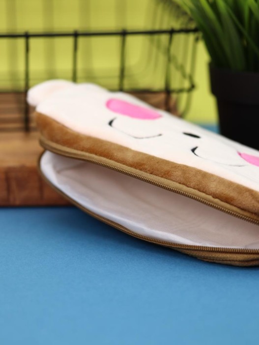 Пенал плюшевый &quot;Monkey&quot;, brown (20*10 см) 