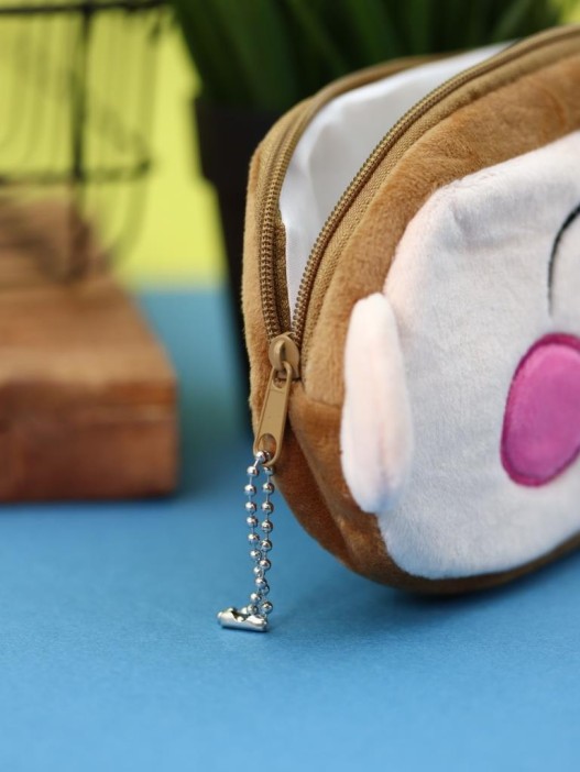 Пенал плюшевый &quot;Monkey&quot;, brown (20*10 см) 