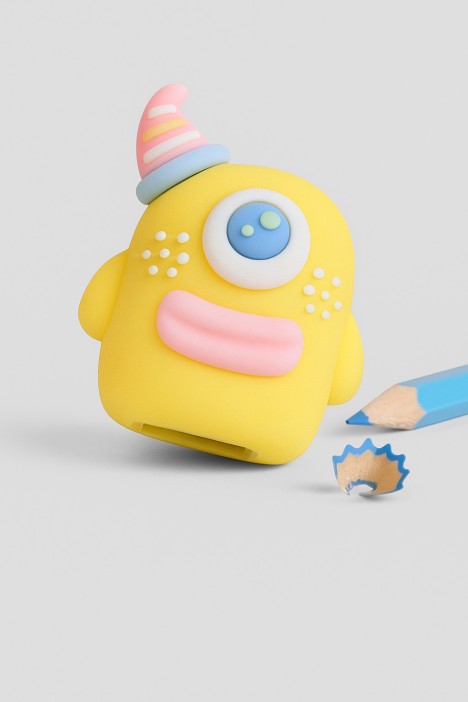 Точилка  для карандашей &quot;Monster&quot;, yellow 