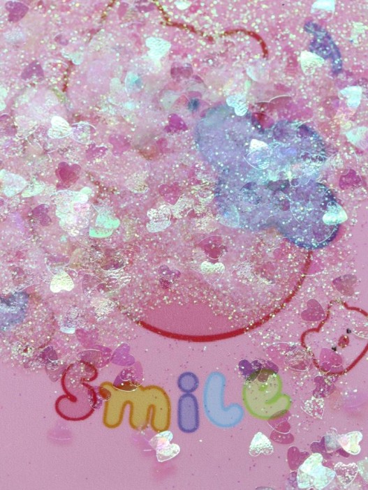 Зеркало шейкер раскладное &quot;Pig and strawberry&quot;, розовое, 8*6 см 