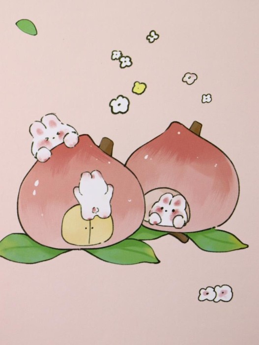 Зеркало &quot;That&#039;s neat peach&quot;, pink 