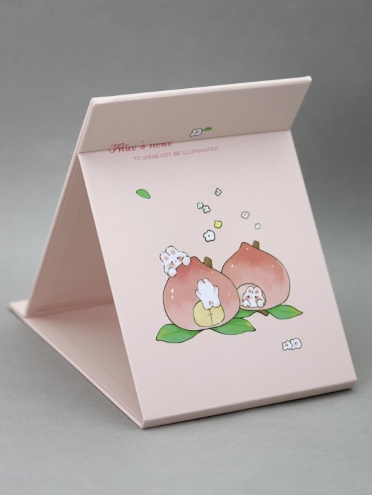 Зеркало &quot;That&#039;s neat peach&quot;, pink 