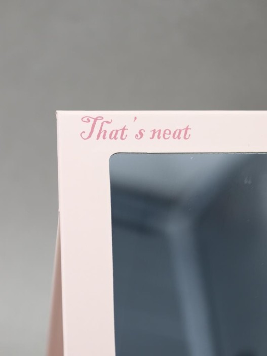 Зеркало &quot;That&#039;s neat peach&quot;, pink 