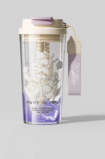 Тамблер &quot;Coffee to go&quot;, purple (600 мл)