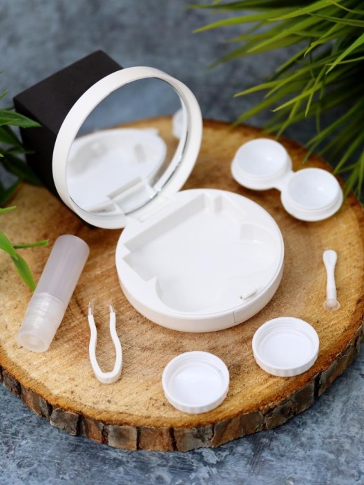 Контейнер для линз «Shine», black 