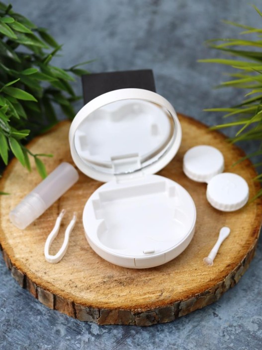 Контейнер для линз «Shine», black 