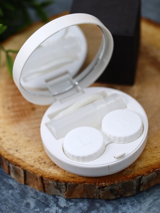 Контейнер для линз «Shine», black 