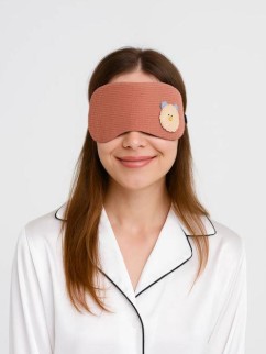 Маска для сна гелевая "Soft sleep", red